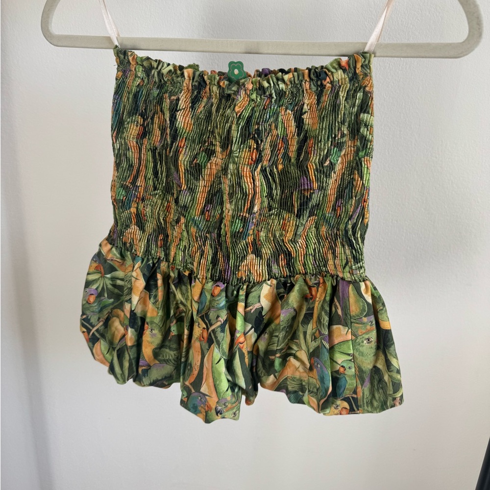 FARM Rio Multicolor Birds Skirt